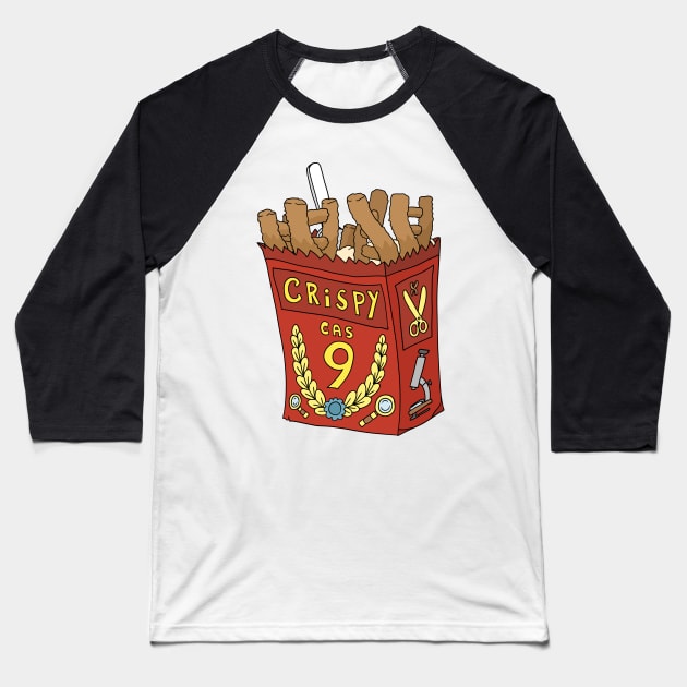 Crispy cas 9 DNA brain food. Baseball T-Shirt by JJadx